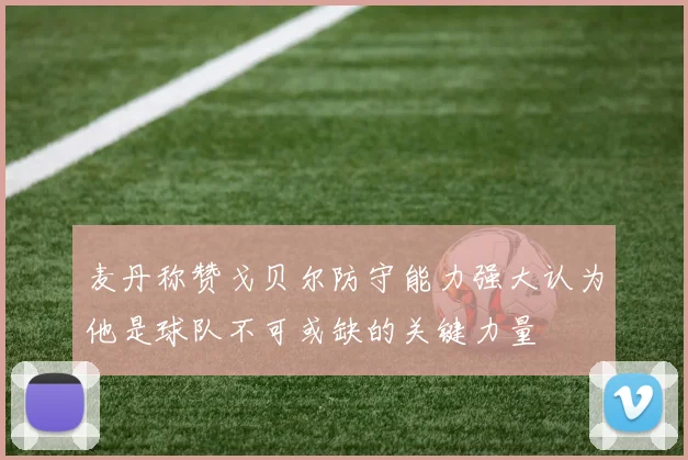 麦丹称赞戈贝尔防守能力强大认为他是球队不可或缺的关键力量